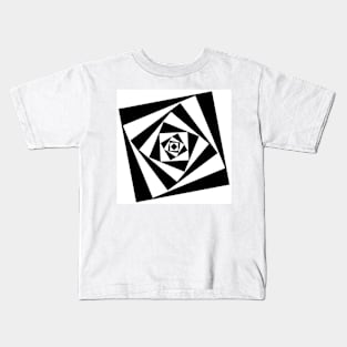 Square Art-The Swirl Kids T-Shirt